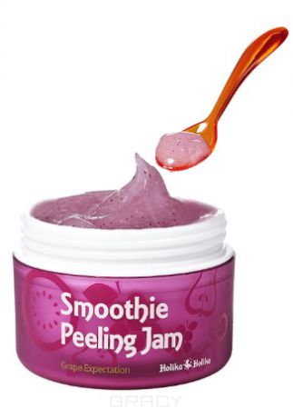 Holika Holika Отшелушивающий гель "Смузи Пилинг", виноград Smoothie Peeling Jam Grape Expectation, 75 мл