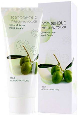 FoodaHolic Крем для рук с экстрактом Оливы Olive Moisture Hand Cream, 100 мл