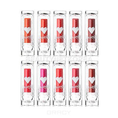 Holika Holika Матовая помада "Хартфул Липстик Шифон" Heartful Chiffon Cream Lipstick, 3,5 г (13 тонов), Тон PK06, розовый, 3,5 г