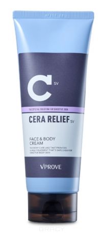 Vprove Крем для тела "Кера Релиф", интенсивно увлажняющий Cera Relief SV Face & Body Cream, 150 мл