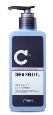 Vprove Лосьон для тела "Кера Релиф", интенсивно увлажняющий Cera Relief SV Face & Body Moisturizer, 200 мл