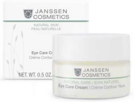 Janssen Крем для кожи вокруг глаз разглаживающий и укрепляющий Organics, 15 мл