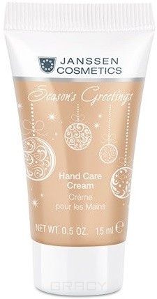 Janssen Крем для рук в новогоднем дизайне Hand Care Cream, 15 мл