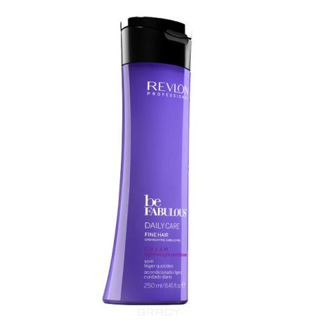 Revlon Очищающий шампунь для тонких волос Be Fabulous Daily Care Fine Hair Lightweight Shampoo, 250 мл