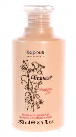 Kapous Шампунь для жирных волос серии Treatment, 250 мл