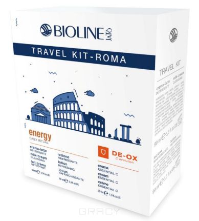 Bioline Дорожный набор для лица Рим TRAVEL KIT ROMA DAILY RITUAL, 99/99/30 мл