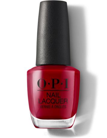 OPI Лак для ногтей Nail Lacquer Nutcracker 2018, 15 мл (15 цветов), Black to Reality, 15 мл