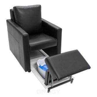 Имидж Мастер Педикюрное спа-кресло КОМФОРТ (3 цвета), 1 шт, Черный 600