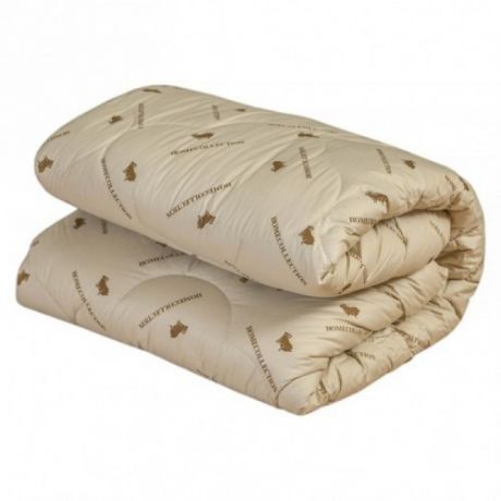 Одеяло зимнее "Сказка" (овечья шерсть, полиэстер) (1,5 спальный (140*205))