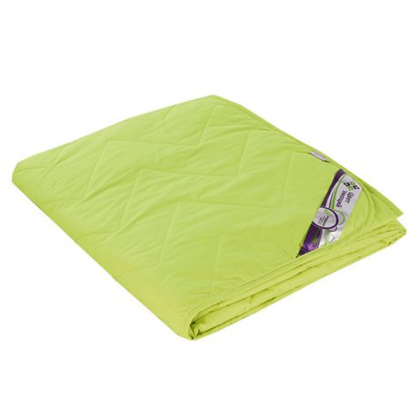 Одеяло облегченное "Лайм" (файберсофт, поплин) (1,5 спальный (140*205))