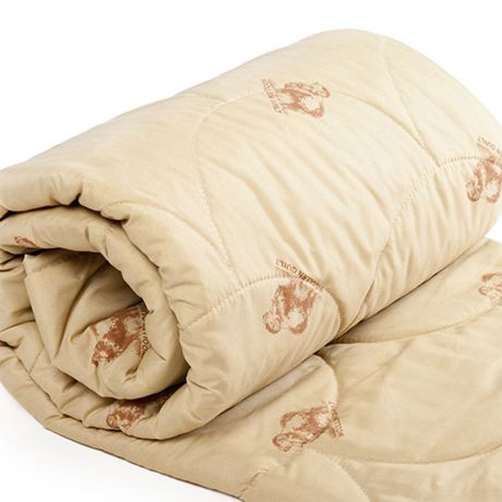 Одеяло облегченное "Стандарт" (овечья шерсть, полиэстер) (1,5 спальный (140*205))