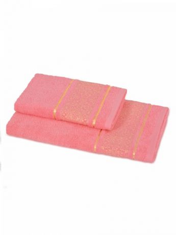 Полотенце махровое "Керамика" (розовое) (50х90)
