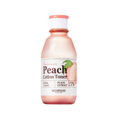 Тонер для жирной кожи SKINFOOD Premium Peach Cotton Toner