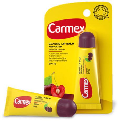 Классический бальзам для губ Carmex Carmex Lip Balm Cherry Tube 10g