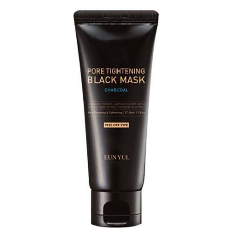 Черная маска-пленк для сужения пор Eunyul Pore Tightening Black Mask