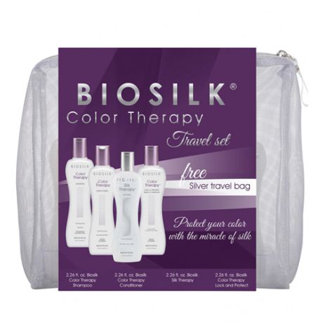 Дорожный набор для волос BioSilk BioSilk Color Therapy Travel Set