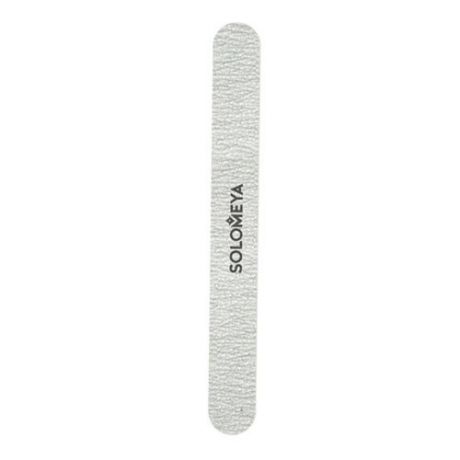Профессиональная двусторонняя пилка для ногтей Solomeya Silver Nail Board 100/180