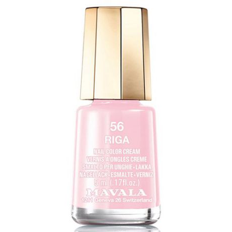 Лак для ногтей розовый Mavala Mavala Nail Color Cream 056 Riga