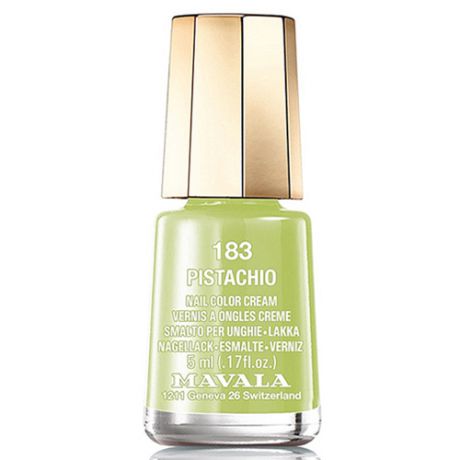 Фисташковый лак для ногтей Mavala Mavala Nail Color Cream 183 Pistachio