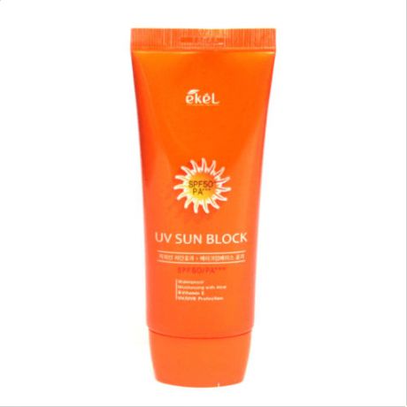 Солнцезащитный крем с экстрактом алоэ и витамином Е Ekel Ekel UV Sun Block Cream SPF50