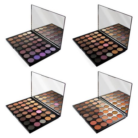 Палетки из 35 оттенков теней для глаз с зеркалом MakeUp Revolution Pro HD Palette Amplified 35