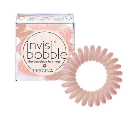 Розовая резинка для волос Invisibobble Original Make Up Your Mind