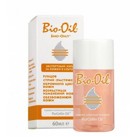 Масло косметическое от шрамов, растяжек и неровного тона Bio-Oil Specialist Skincare Oil 60 ml