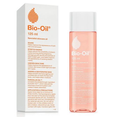 Масло косметическое от шрамов, растяжек и неровного тона Bio-Oil Specialist Skincare Oil 125 ml