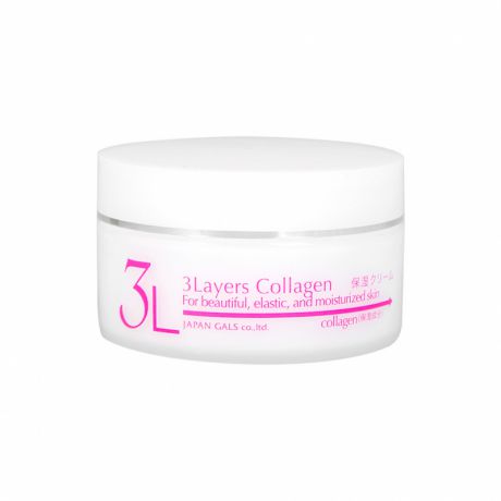 Крем для лица с веществами из коллагена 3-х типов 3 Layers Collagen Cream
