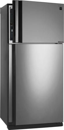 Холодильник Sharp SJXE55PMSL серебристый