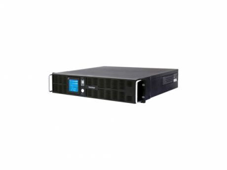 ИБП CyberPower 1000VA PR 1000 LCD 2Unit line-interactive PR1000ELCDRT2U черный