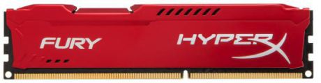 Оперативная память 8Gb (1x8Gb) PC3-10600 1333MHz DDR3 DIMM CL9 Kingston HX313C9FR/8 HyperX FURY Red Series