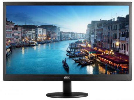 Монитор 23.6" AOC E2470Swh черный TFT-TN 1920x1080 250 cd/m^2 1 ms DVI HDMI VGA Аудио