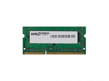 Оперативная память для ноутбука 4Gb (1x4Gb) PC3-12800 1600MHz DDR3 SO-DIMM CL11 AMD R534G1601S1S-UGO