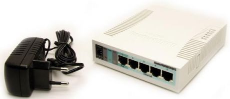 Коммутатор Mikrotik RB260GS 5x10/100/1000Mbps 1xSFP