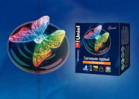 Светильник на солнечных батареях (10221) Uniel USL-S-115/PT090 Magic Butterfly