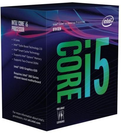 Процессор Intel Core i5-8400 2.8GHz 9Mb Socket 1151 v2 BOX