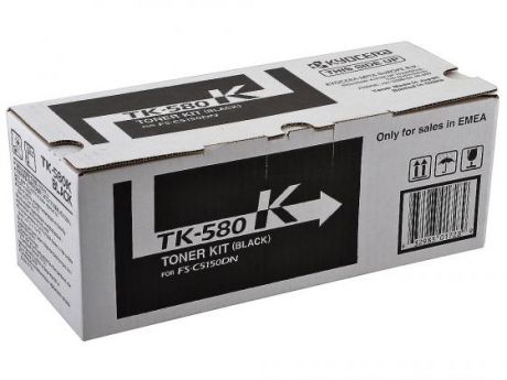Картридж Kyocera TK-580Bk для FS-C5150DN Черный