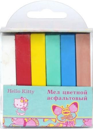Мелки для асфальта Action Hello Kitty 6 штук 6 цветов от 1 года HKO-ACCA-6