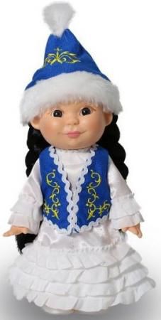Кукла Весна Веснушка в казахском костюме девочка