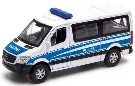 Полиция Welly Mercedes-Benz Sprinter 1:50 синий 43731P