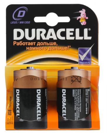 Батарейки Duracell Basic LR20 2 шт