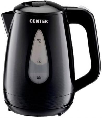 Чайник Centek CT-0048 2000 Вт чёрный 1.8 л пластик