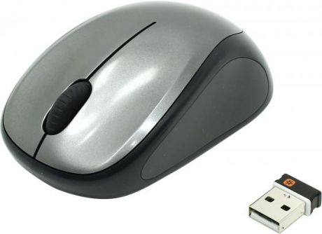 Мышь беспроводная Logitech M235 серый чёрный USB 910-003146/910-002201