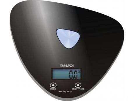Весы кухонные MARTA MT-1632 электронные черный