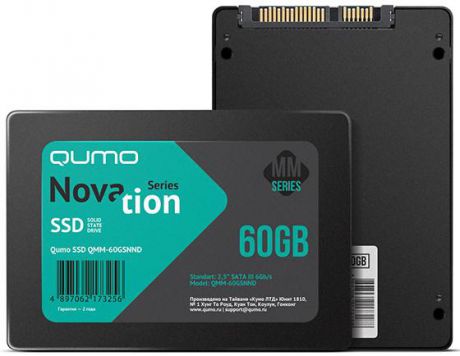 Твердотельный накопитель SSD 2.5" 60GB QUMO QMM-60GSNND SATAIII