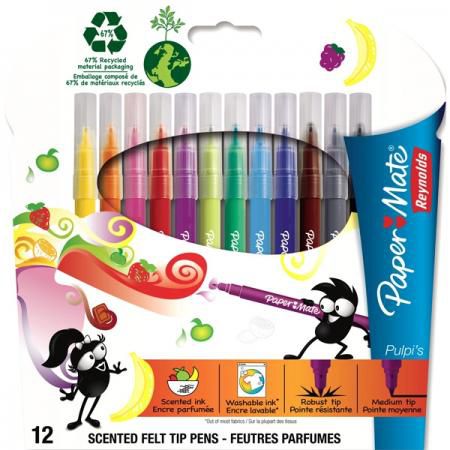 Набор фломастеров Paper Mate Crealo 12 шт разноцветный PM-S0251853