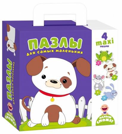 Пазл 4 элемента Vladi toys Собачка