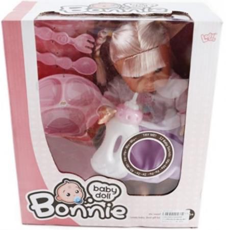 Кукла Shantou Gepai Bonnie с аксессуарами со звуком LD9908E