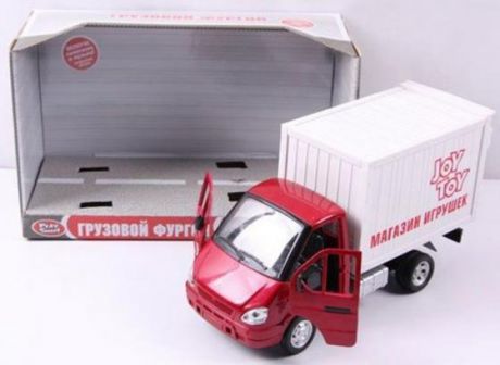 Интерактивная игрушка Play Smart Газель фургон Игрушки от 3 лет бело-красный Р40519
